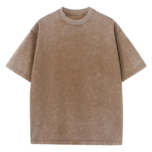 Washed T-Shirt Brown