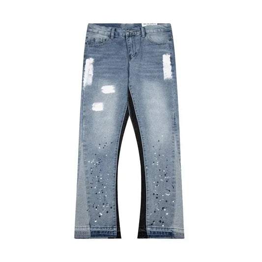 Splashed Ink Jeans