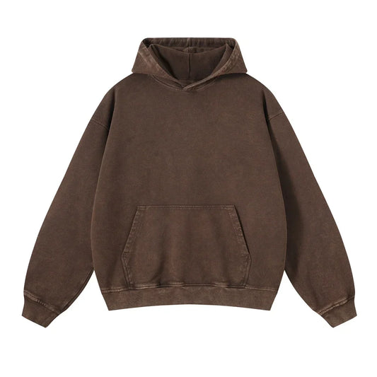 Washed Hoodie Coffee